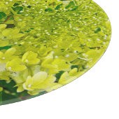 Planche À Découper Hydrangea Limelight Vert Chartreuse Élégant (Coin)