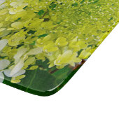 Planche À Découper Hydrangea Limelight Vert Chartreuse Élégant (Coin)