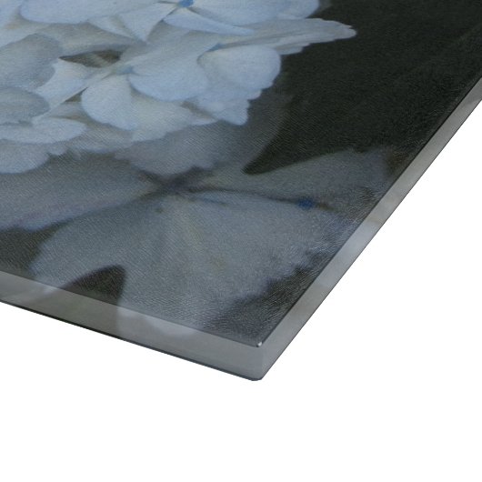 Planche À Découper Hydrangées florissantes (Coin)