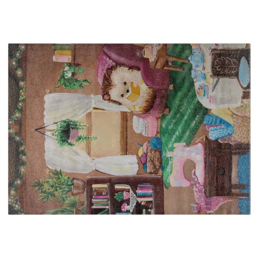 Planche À Découper Hygge Hedgehog (Devant)