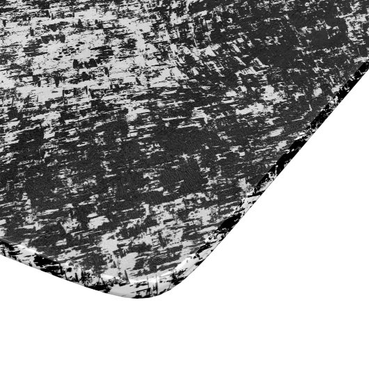 Planche À Découper Hypnotic Abstract Black And White Modern Art (Coin)