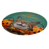 Planche À Découper i Can A Traitements Cat Round Cutting Board (Coin)