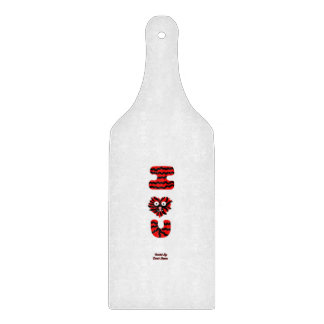 Planche À Découper I Fuzzy U Glass Cutting Board Paddle