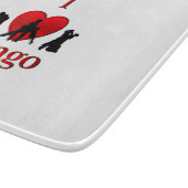 Planche À Découper I Heart Tango (Coin)