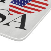 Planche À Découper I Heartflag USA bk ccnt (Coin)