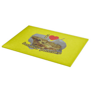 Planche À Découper I Love (Coeur) Banana Pancake ... Thai Street Food