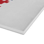 Planche À Découper I Love Laos (Khoy Huk Lao) Drapeau QR Code | Geek (Coin)