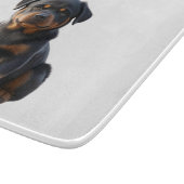 Planche À Découper I Love My Mom Rottweiler Puppy (Coin)