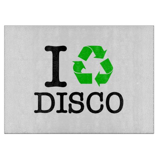 Planche À Découper I Recycle Disco (Devant)