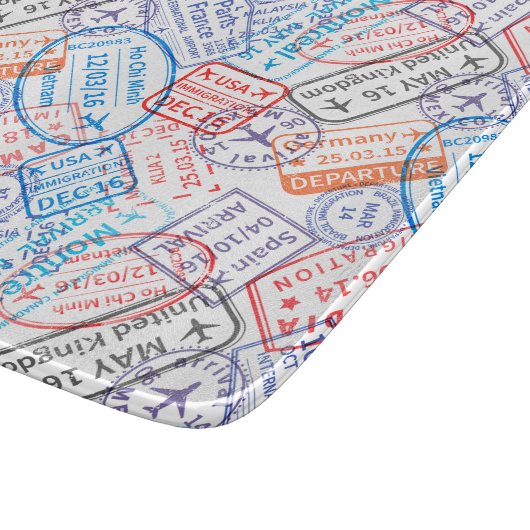 Planche À Découper Icône Voyage (Coin)