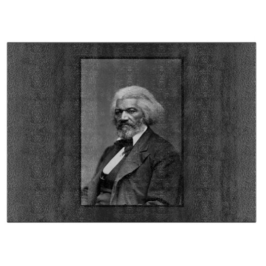 Planche À Découper Icônes de l'histoire des Noirs : Frederick Douglas (Devant)