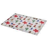 Planche À Découper Icônes du Texas (Coin)