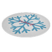 Planche À Découper Icy Blue Snowflake Thunder_Cove    (Coin)