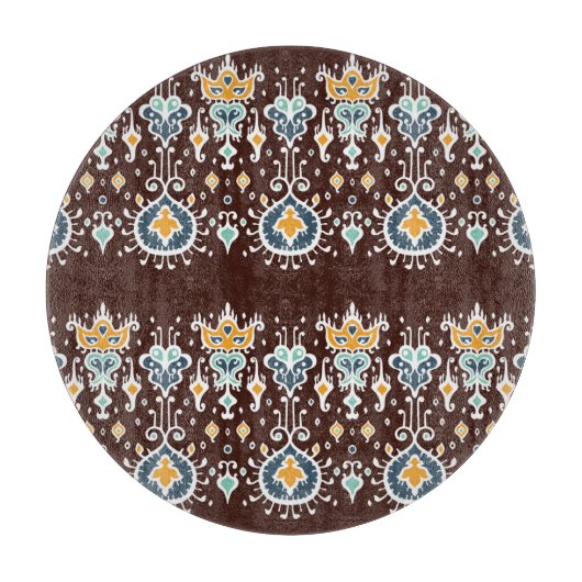 Planche À Découper Ikat Inspiration : Élégance Orientale (Devant)