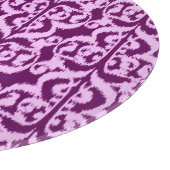 Planche À Découper Ikat Moorish Damask - violet et orchidée (Coin)