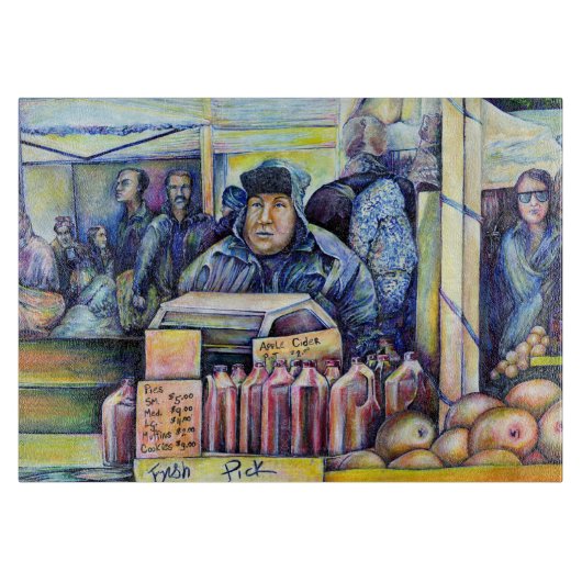 Planche À Découper Il a entendu, ce que j'ai vu (Devant)