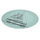 Planche À Découper Il est temps de voyager (Coin)