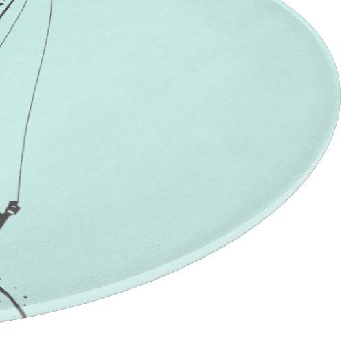 Planche À Découper Il est temps de voyager (Coin)