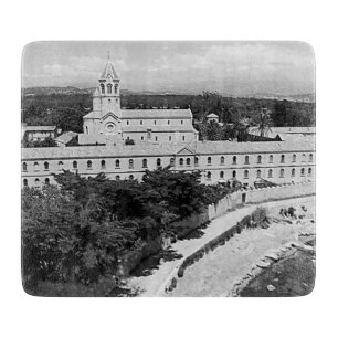 Planche À Découper Île Saint-Honorat monastère vintage Cannes
