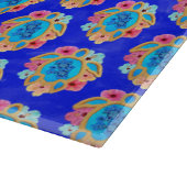 Planche À Découper Île Tropical Tortues de mer Floral (Coin)