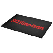 Planche À Découper "#Illinoisan " Joli design. Commandez dès maintena (Coin)