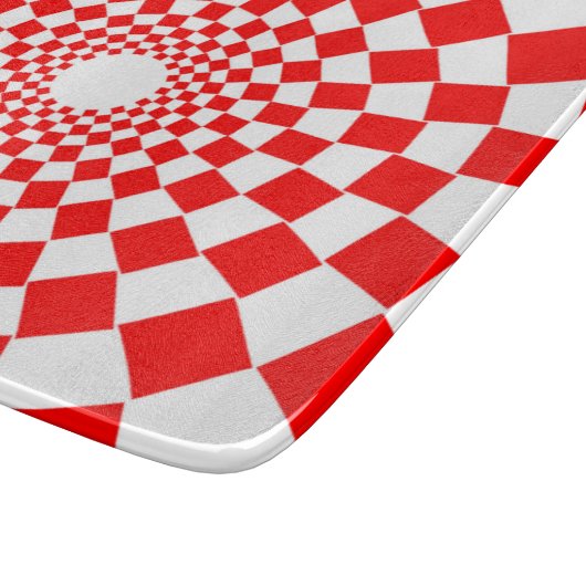 PLANCHE À DÉCOUPER ILLUSION OPTIQUE (Coin)