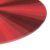 Planche À Découper Illusion optique Panneau de coupe en verre rouge (Coin)