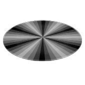 Planche À Découper Illusion optique Panneau de découpe en verre noir (Coin)