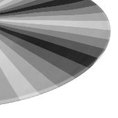 Planche À Découper Illusion optique Panneau de découpe en verre noir (Coin)