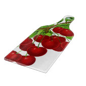 Planche À Découper Illustration 1899 de cru : cerises rouges mûres (Coin)