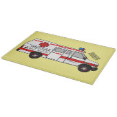 Planche À Découper Illustration d'ambulance (Coin)