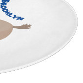 Planche À Découper Illustration d'âne miniature joyeux (Coin)