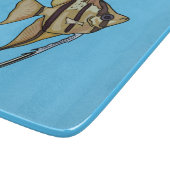 Planche À Découper Illustration d'angelfish (Coin)