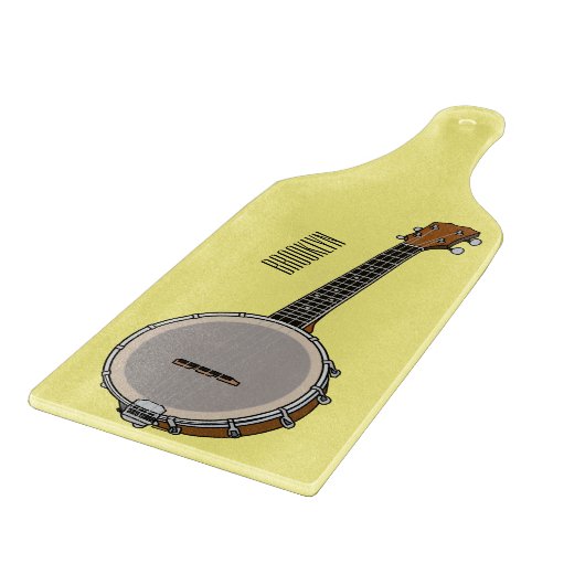 Planche À Découper Illustration de Banjo (Coin)