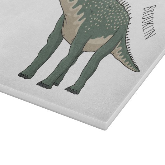 Planche À Découper Illustration de Barapasaurus (Coin)