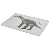 Planche À Découper Illustration de Barapasaurus (Coin)