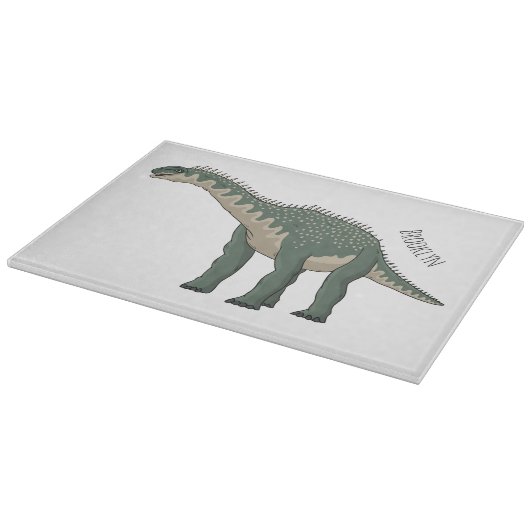 Planche À Découper Illustration de Barapasaurus (Coin)