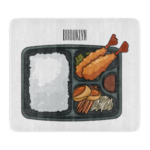 Planche À Découper Illustration de Bento
