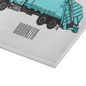 Planche À Découper Illustration de camion à ordures (Coin)