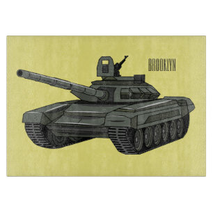 Planche À Découper Illustration de caricature de réservoir