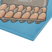 Planche À Découper Illustration de carton d'oeufs (Coin)