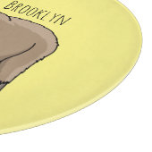 Planche À Découper Illustration de chèvre de Markhor (Coin)