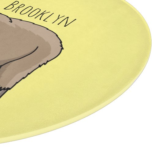 Planche À Découper Illustration de chèvre de Markhor (Coin)