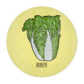 Planche À Découper Illustration de chou chinois (Devant)