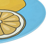Planche À Découper Illustration de citron (Coin)