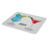 Planche À Découper Illustration de cocktail (Coin)