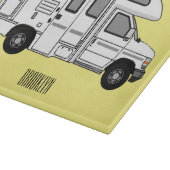 Planche À Découper Illustration de dessin animé Campervan (Coin)