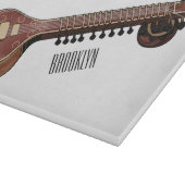 Planche À Découper Illustration de dessin de Sitar (Coin)