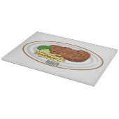 Planche À Découper Illustration de dessin de steak (Coin)