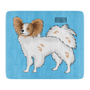 Planche À Découper Illustration de dessin pour chien de Papillon